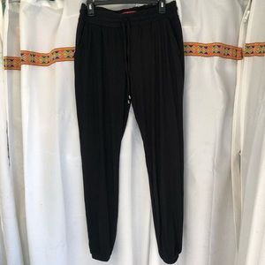 Hot kiss black joggers size L